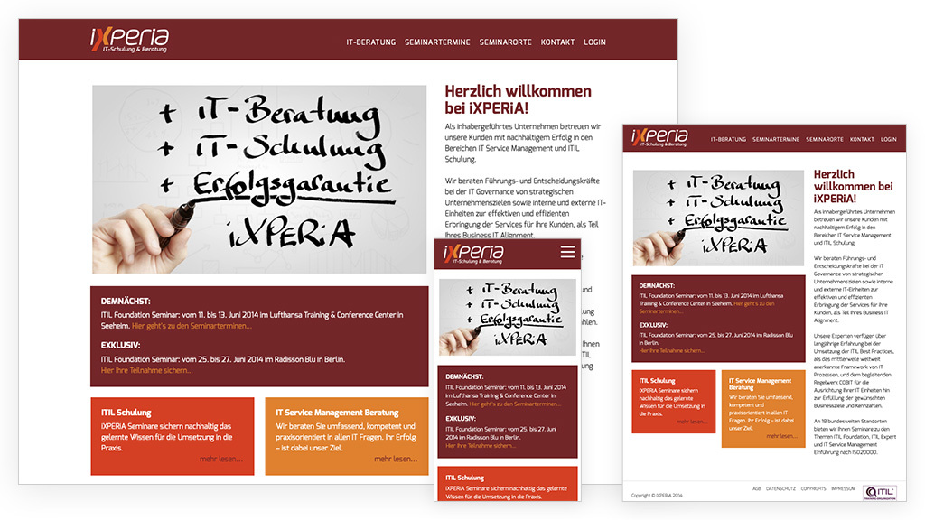 iXPERiA Website